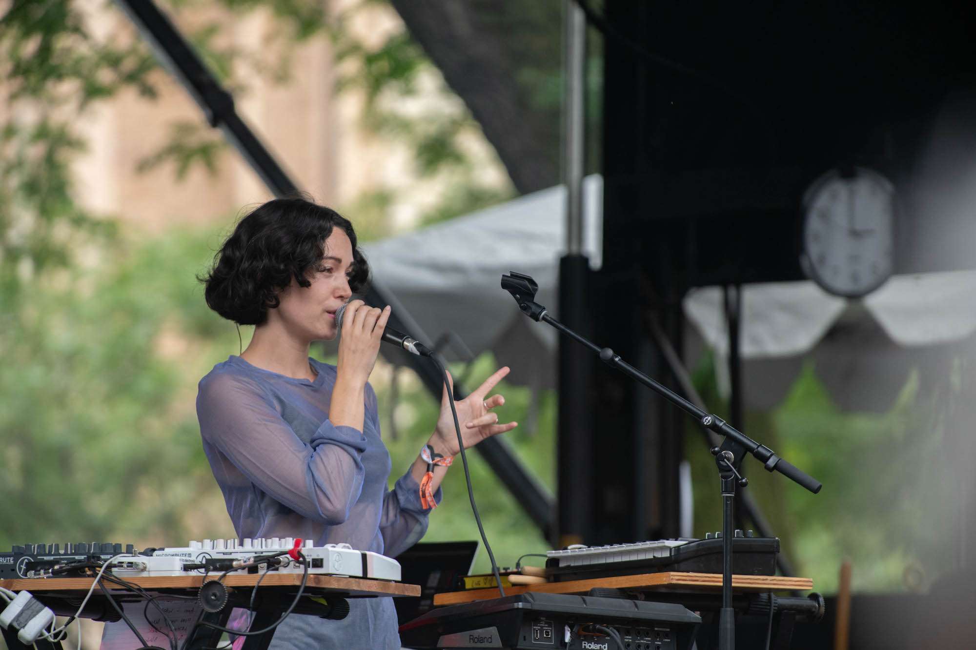 Kelly Lee Owens Live at Pitchfork Music Fest [GALLERY] 5