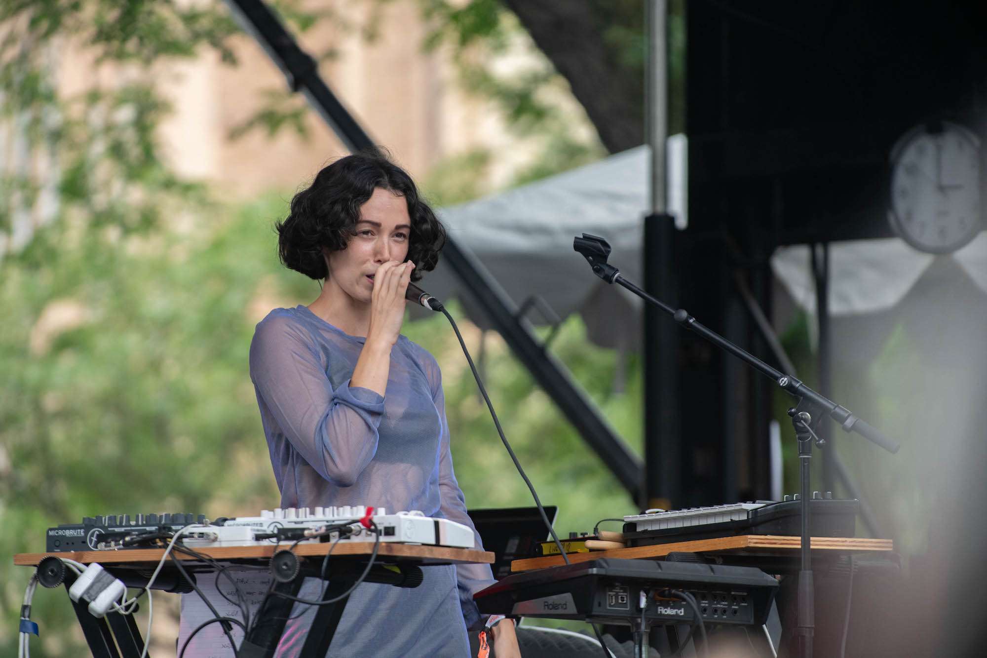 Kelly Lee Owens Live at Pitchfork Music Fest [GALLERY] 6