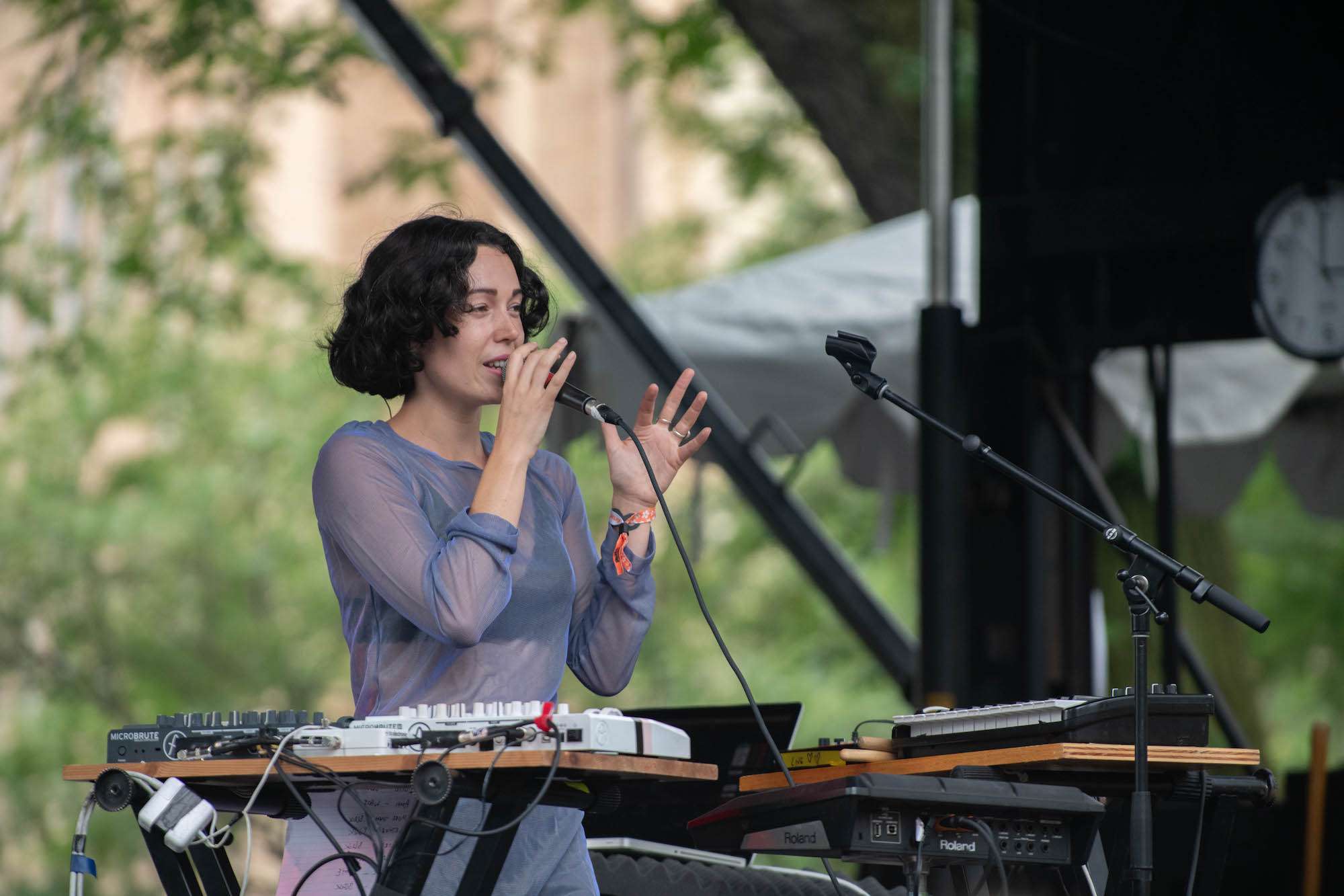 Kelly Lee Owens Live at Pitchfork Music Fest [GALLERY] 7