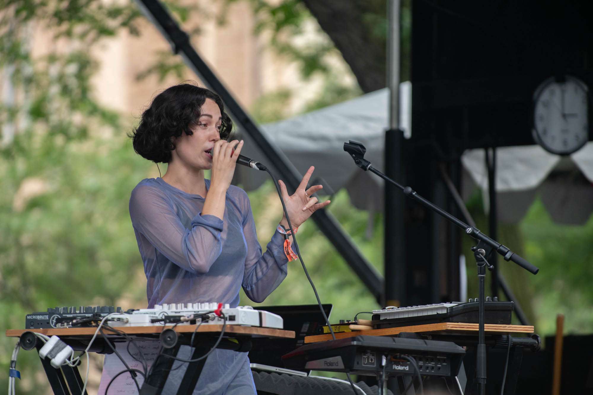 Kelly Lee Owens Live at Pitchfork Music Fest [GALLERY] 8