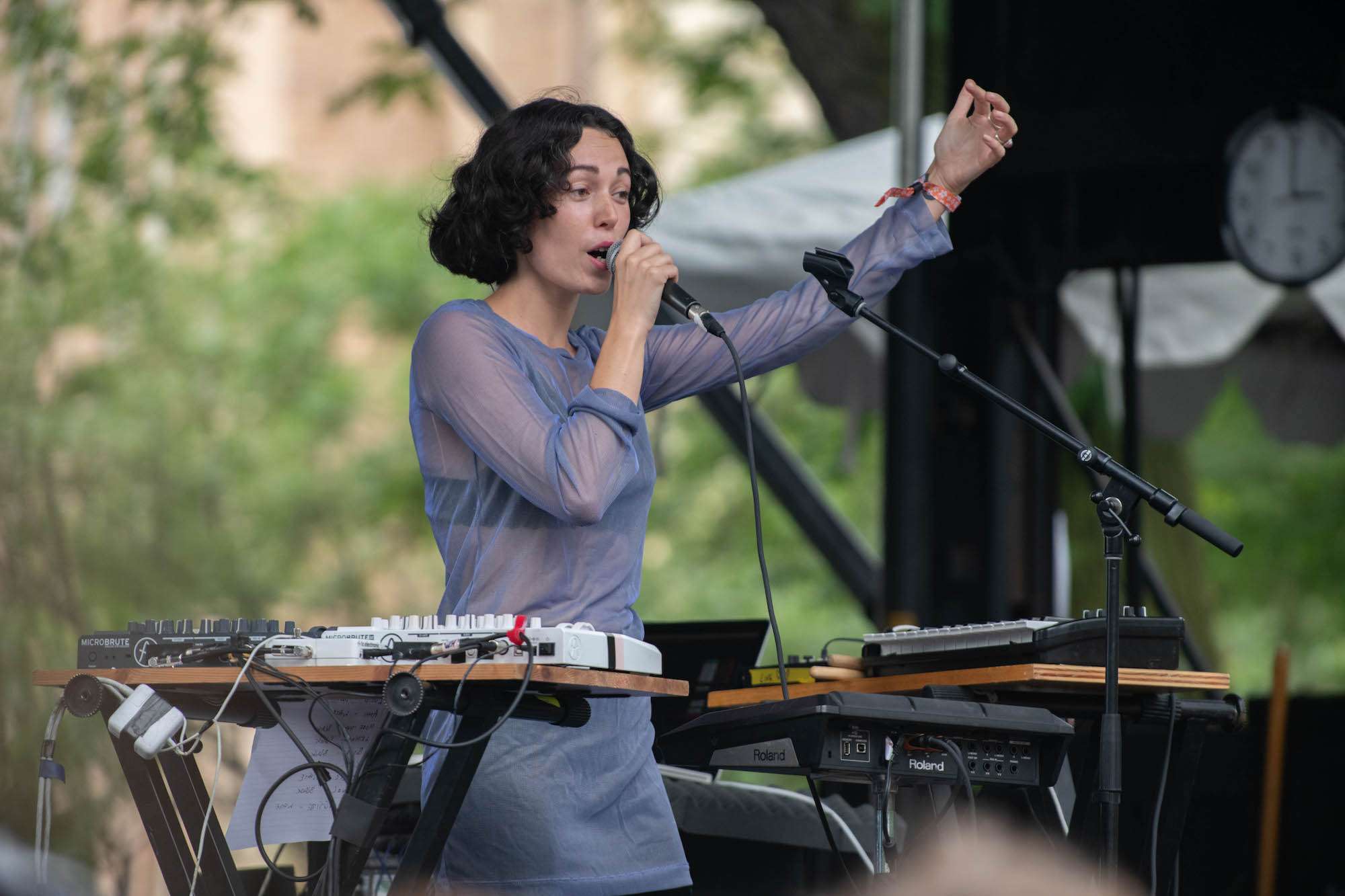 Kelly Lee Owens Live at Pitchfork Music Fest [GALLERY] 11