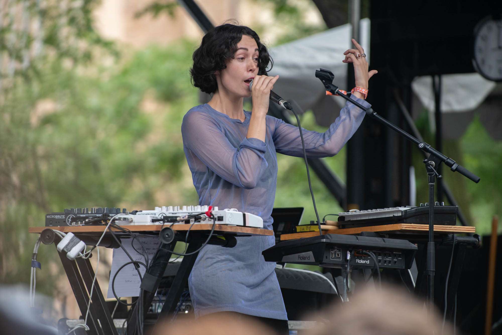 Kelly Lee Owens Live at Pitchfork Music Fest [GALLERY] 12