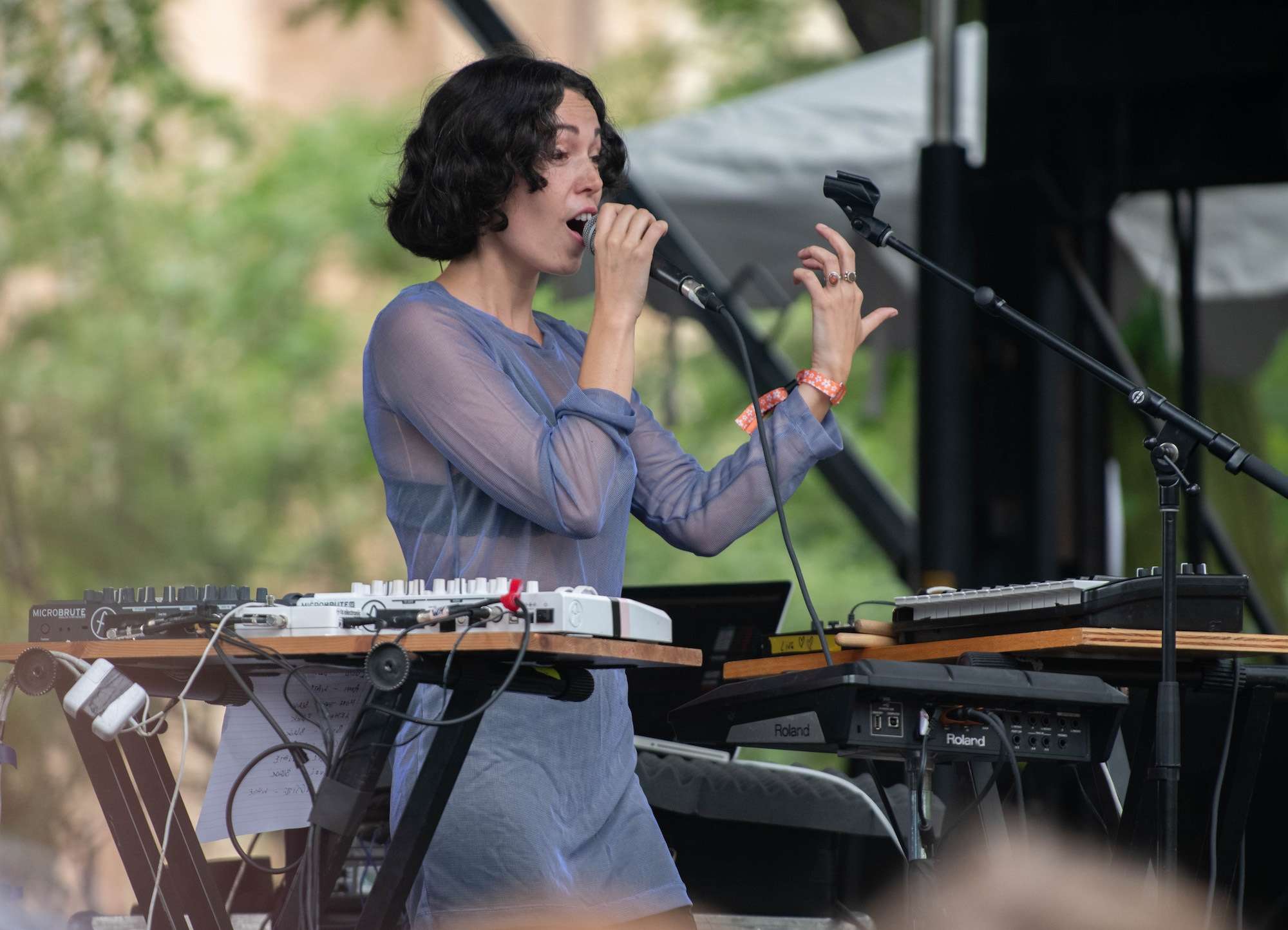 Kelly Lee Owens Live at Pitchfork Music Fest [GALLERY] 13