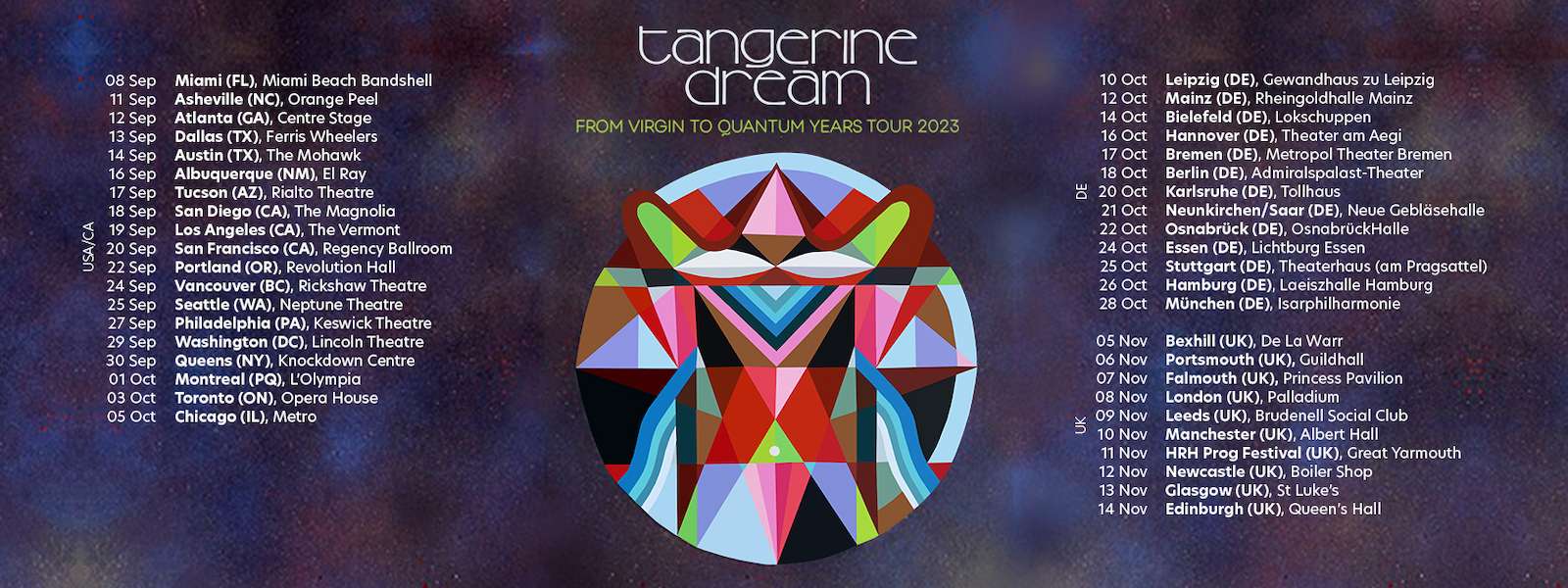 Win A Pair Of Tickets To See Tangerine Dream At Metro!